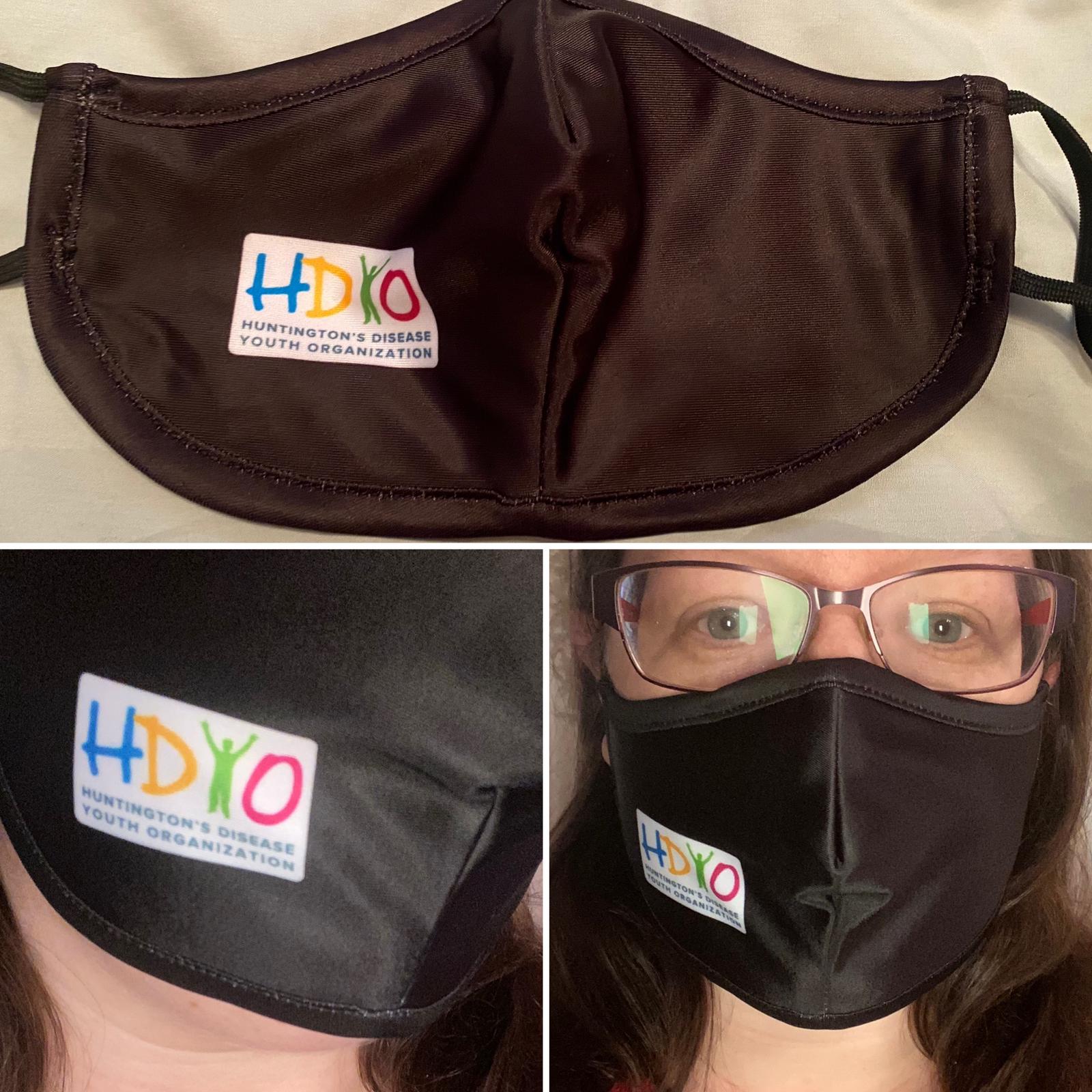 HDYO Reusable Face Coverings - Black