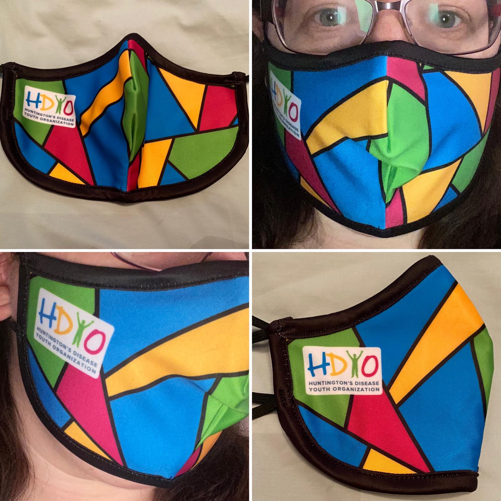 HDYO Reusable Face Coverings - Colourful